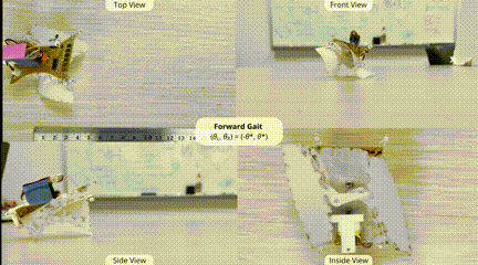 ​四足机器人也走“极简风”？一个马达和电路板就能实现多种复杂功能！(图5)